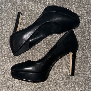 MICHAEL Michael Kors Black Platform High Heel Pumps